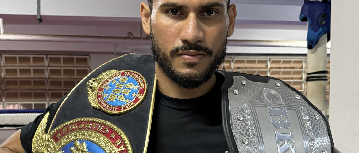 Do Guará para o mundo: atleta constrói carreira de destaque no kickboxing profissional