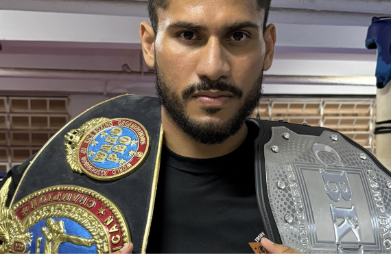 Do Guará para o mundo: atleta constrói carreira de destaque no kickboxing profissional