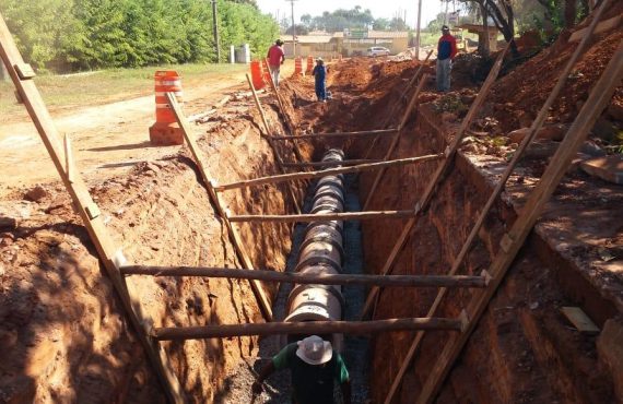 Obra na Avenida Bernardo Sayão altera acesso a condomínios no Guará Park